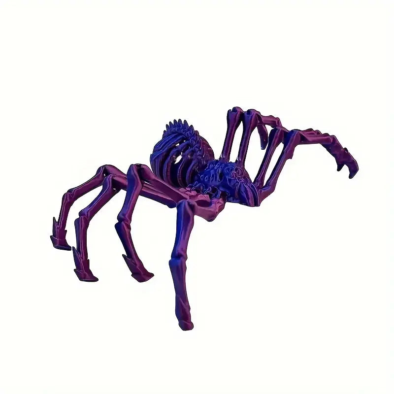 3D Printed Small Spider - Purple