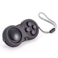 8 Function Fidget Pad - Black