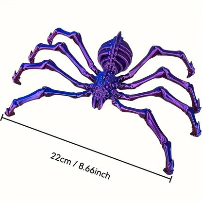 3D Printed Large Spider - Purple