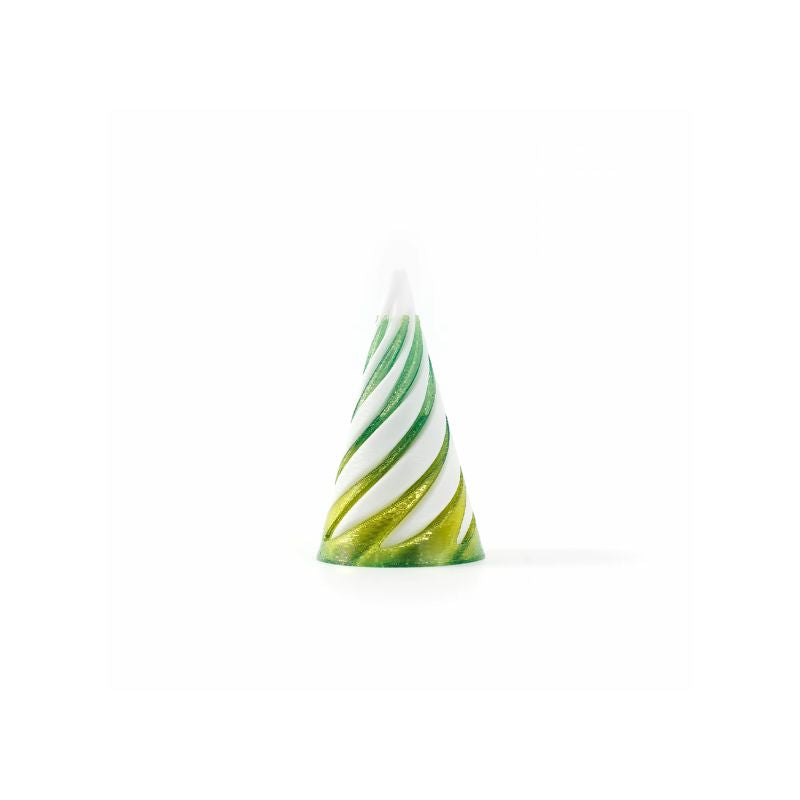 3D Printed Two Colour Vortex - Crystal Forest