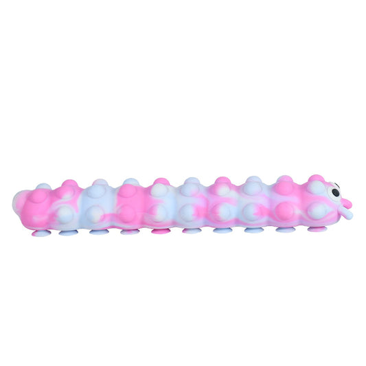 Pop It Caterpillar - pink/blue