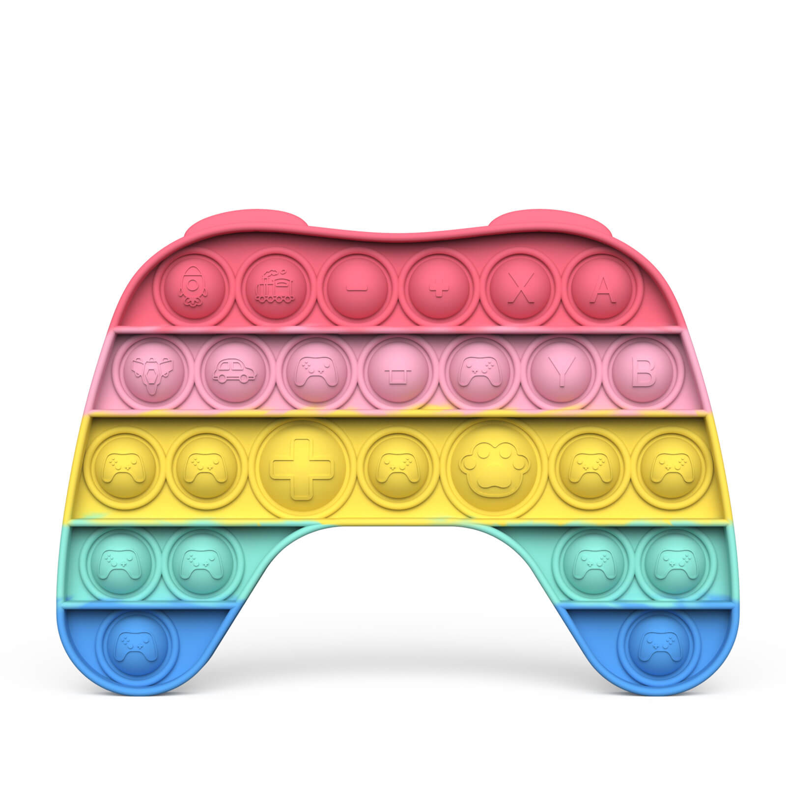 Pop It Flat Fidgets - Game Controller